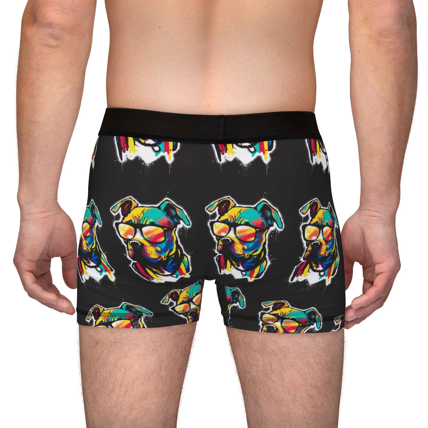 Staffy Mens Boxer Shorts by Doggy Styles